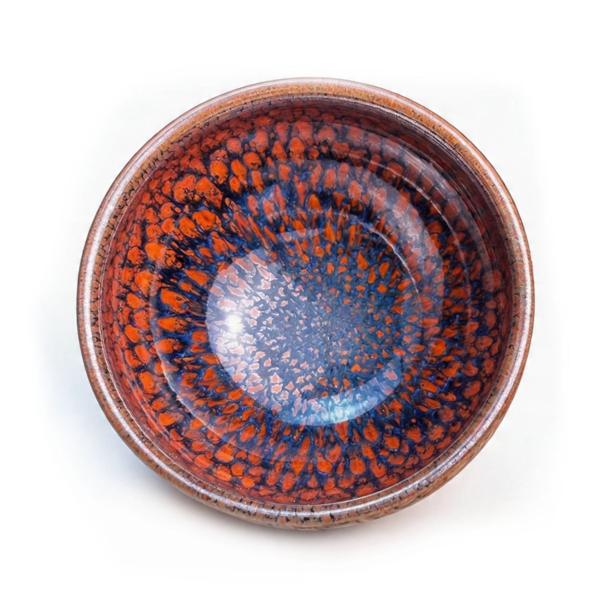 Chinese Shanhai Style Ceramic Tea Cup, Straight Body & Flared Rim Tasting Cup, Single Kung Fu Tea Ware