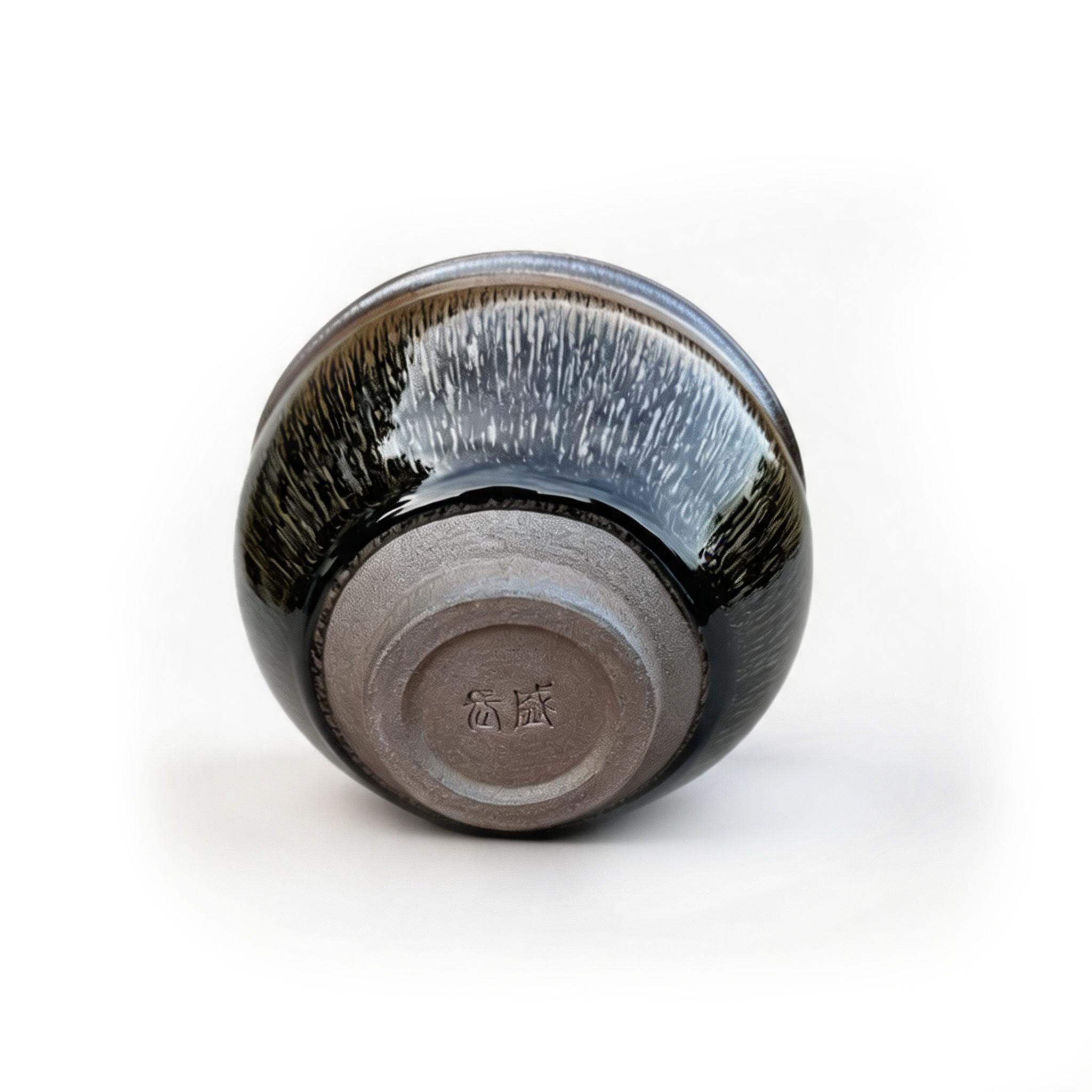 Chinese Shanhai Style Ceramic Tea Cup, Straight Body & Flared Rim Tasting Cup, Single Kung Fu Tea Ware
