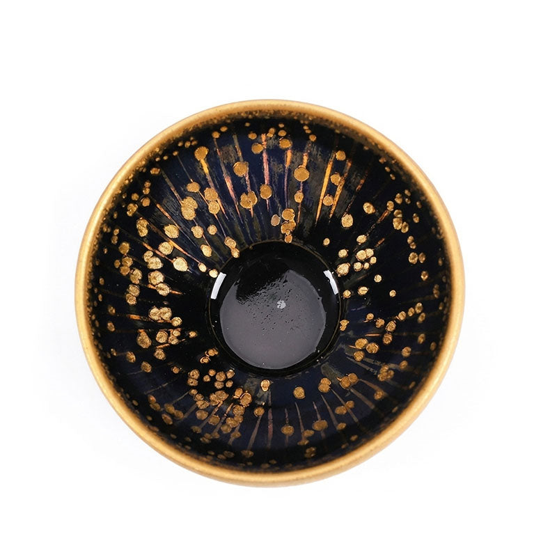 Chinese Shanhai Style Ceramic Tea Cup, Straight Body & Flared Rim Tasting Cup, Single Kung Fu Tea Ware