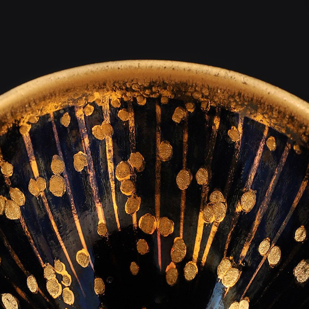 Chinese Shanhai Style Ceramic Tea Cup, Straight Body & Flared Rim Tasting Cup, Single Kung Fu Tea Ware