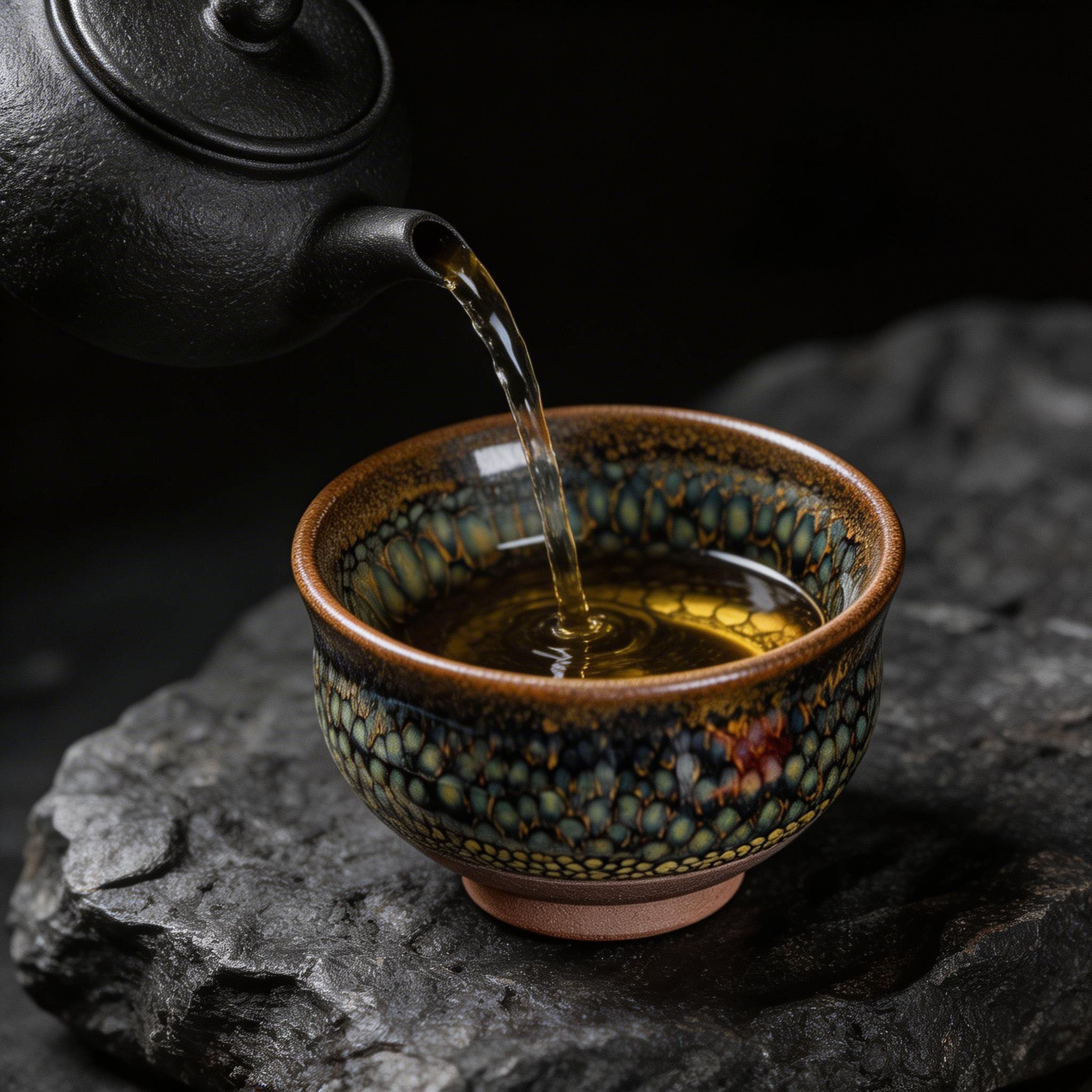 Chinese Shanhai Style Ceramic Tea Cup, Straight Body & Flared Rim Tasting Cup, Single Kung Fu Tea Ware