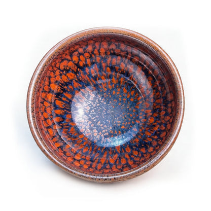 Chinese Shanhai Style Ceramic Tea Cup, Straight Body & Flared Rim Tasting Cup, Single Kung Fu Tea Ware
