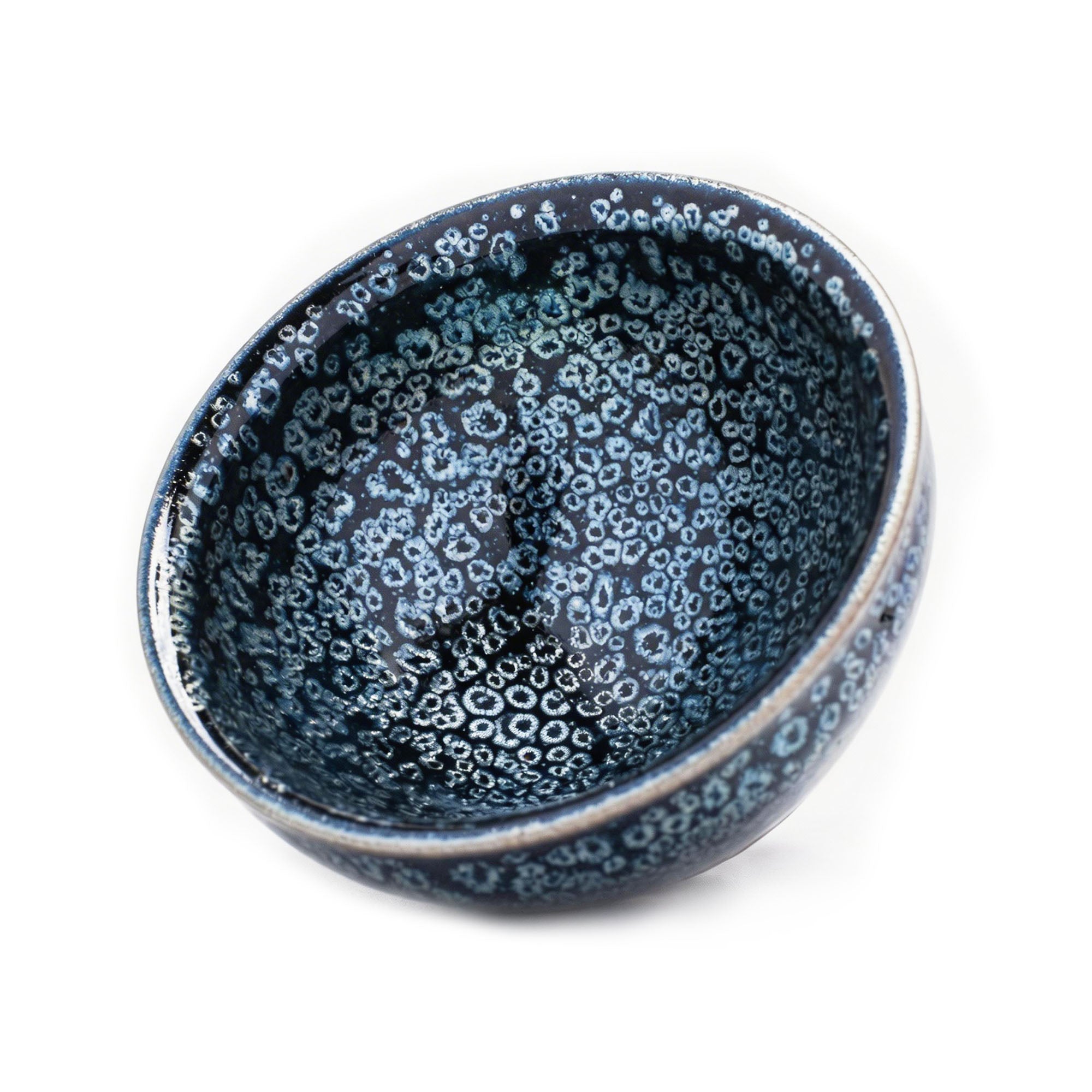 Chinese Shanhai Style Ceramic Tea Cup, Straight Body & Flared Rim Tasting Cup, Single Kung Fu Tea Ware