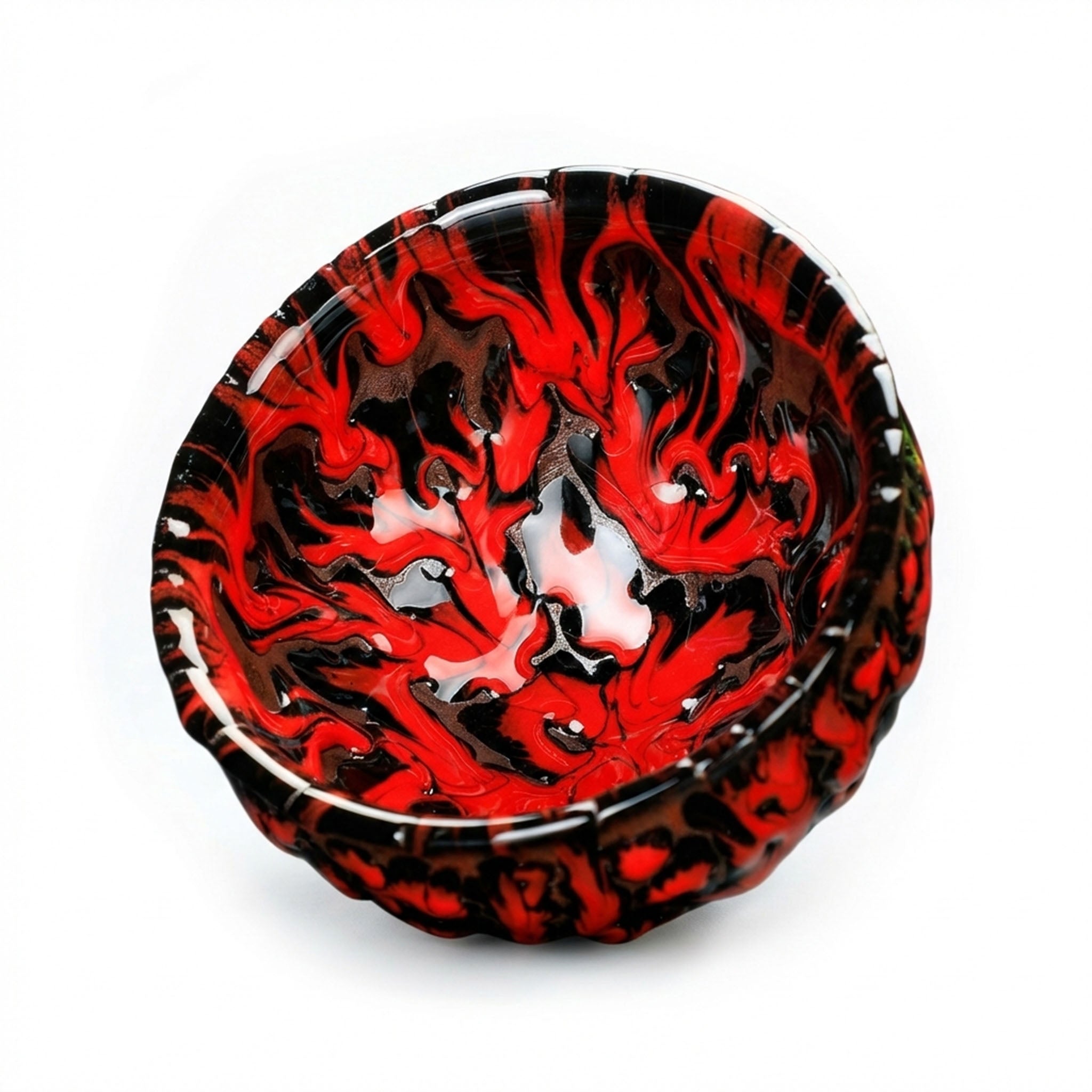 Chinese Shanhai Style Ceramic Tea Cup, Straight Body & Flared Rim Tasting Cup, Single Kung Fu Tea Ware