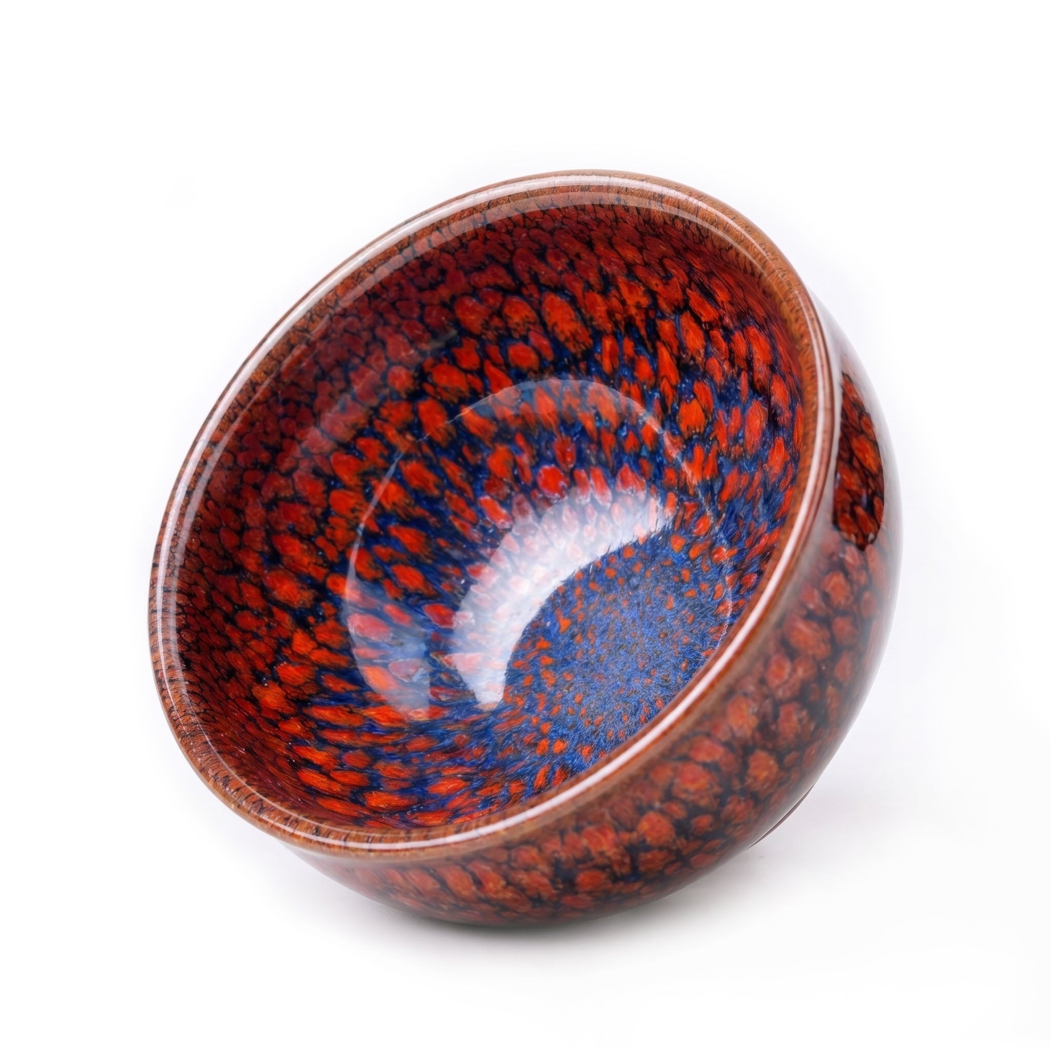 Chinese Shanhai Style Ceramic Tea Cup, Straight Body & Flared Rim Tasting Cup, Single Kung Fu Tea Ware