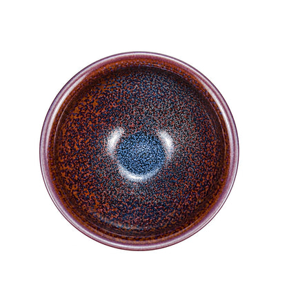 Chinese Shanhai Style Ceramic Tea Cup, Straight Body & Flared Rim Tasting Cup, Single Kung Fu Tea Ware