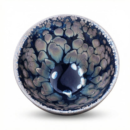 Chinese Shanhai Style Ceramic Tea Cup, Straight Body & Flared Rim Tasting Cup, Single Kung Fu Tea Ware
