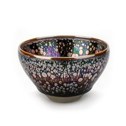 Chinese Shanhai Style Ceramic Tea Cup, Straight Body & Flared Rim Tasting Cup, Single Kung Fu Tea Ware