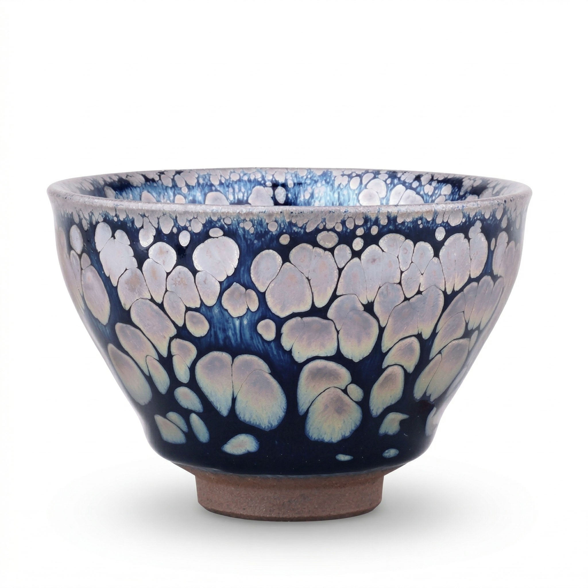 Chinese Shanhai Style Ceramic Tea Cup, Straight Body & Flared Rim Tasting Cup, Single Kung Fu Tea Ware