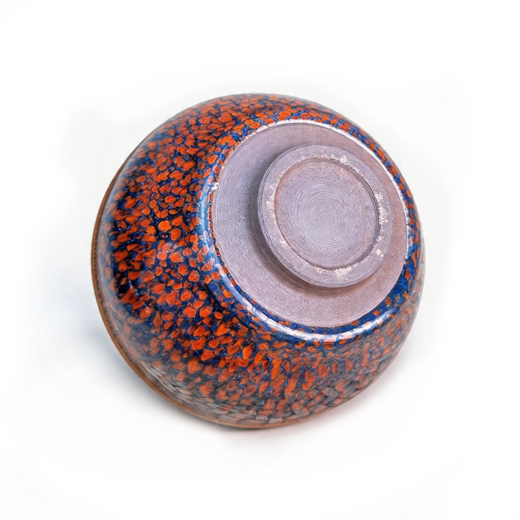 Chinese Shanhai Style Ceramic Tea Cup, Straight Body & Flared Rim Tasting Cup, Single Kung Fu Tea Ware