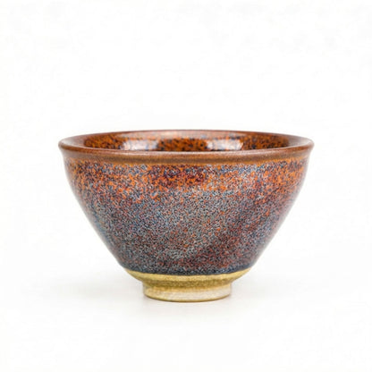 Chinese Shanhai Style Ceramic Tea Cup, Straight Body & Flared Rim Tasting Cup, Single Kung Fu Tea Ware