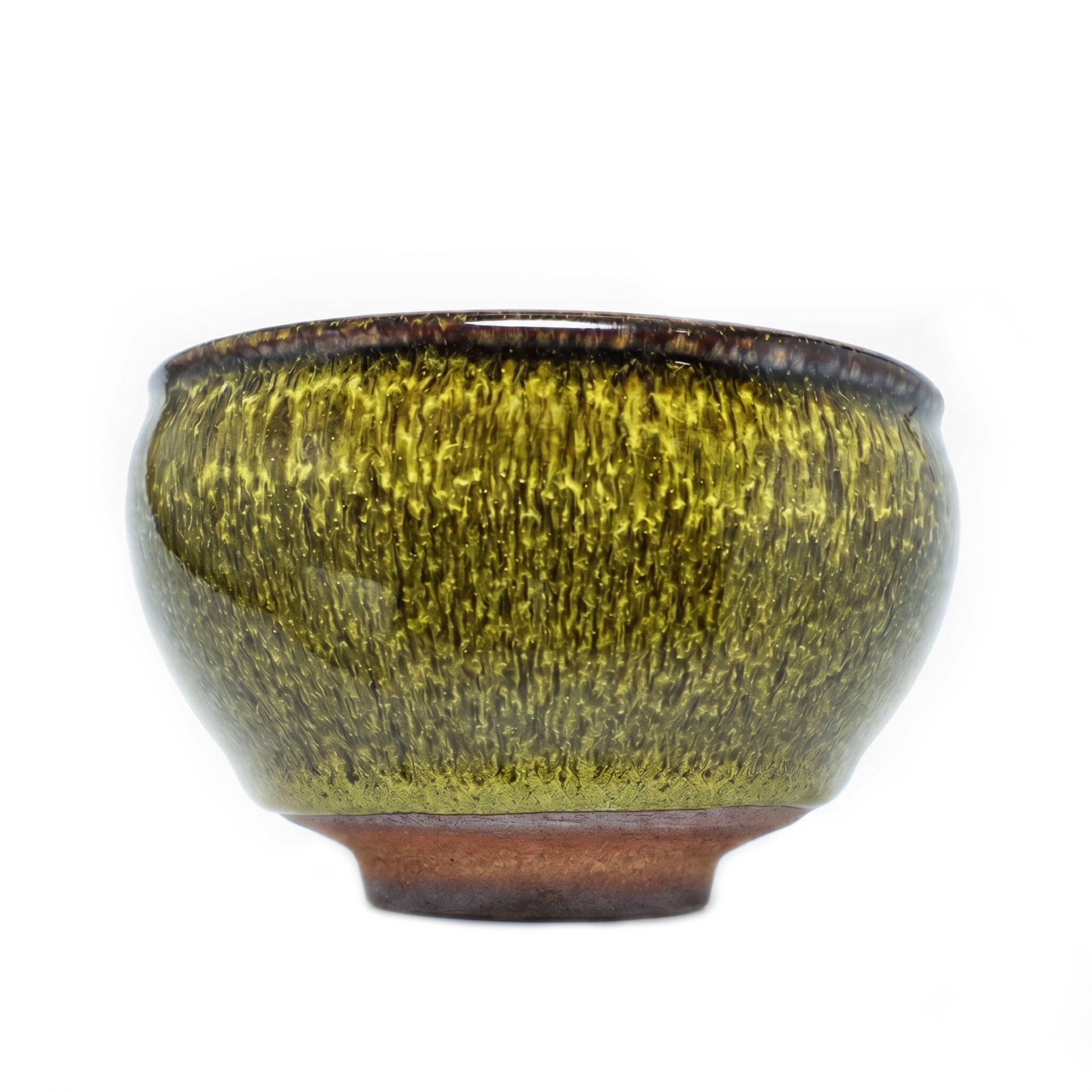Chinese Shanhai Style Ceramic Tea Cup, Straight Body & Flared Rim Tasting Cup, Single Kung Fu Tea Ware