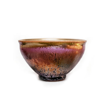Chinese Shanhai Style Ceramic Tea Cup, Straight Body & Flared Rim Tasting Cup, Single Kung Fu Tea Ware