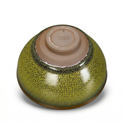 Chinese Shanhai Style Ceramic Tea Cup, Straight Body & Flared Rim Tasting Cup, Single Kung Fu Tea Ware