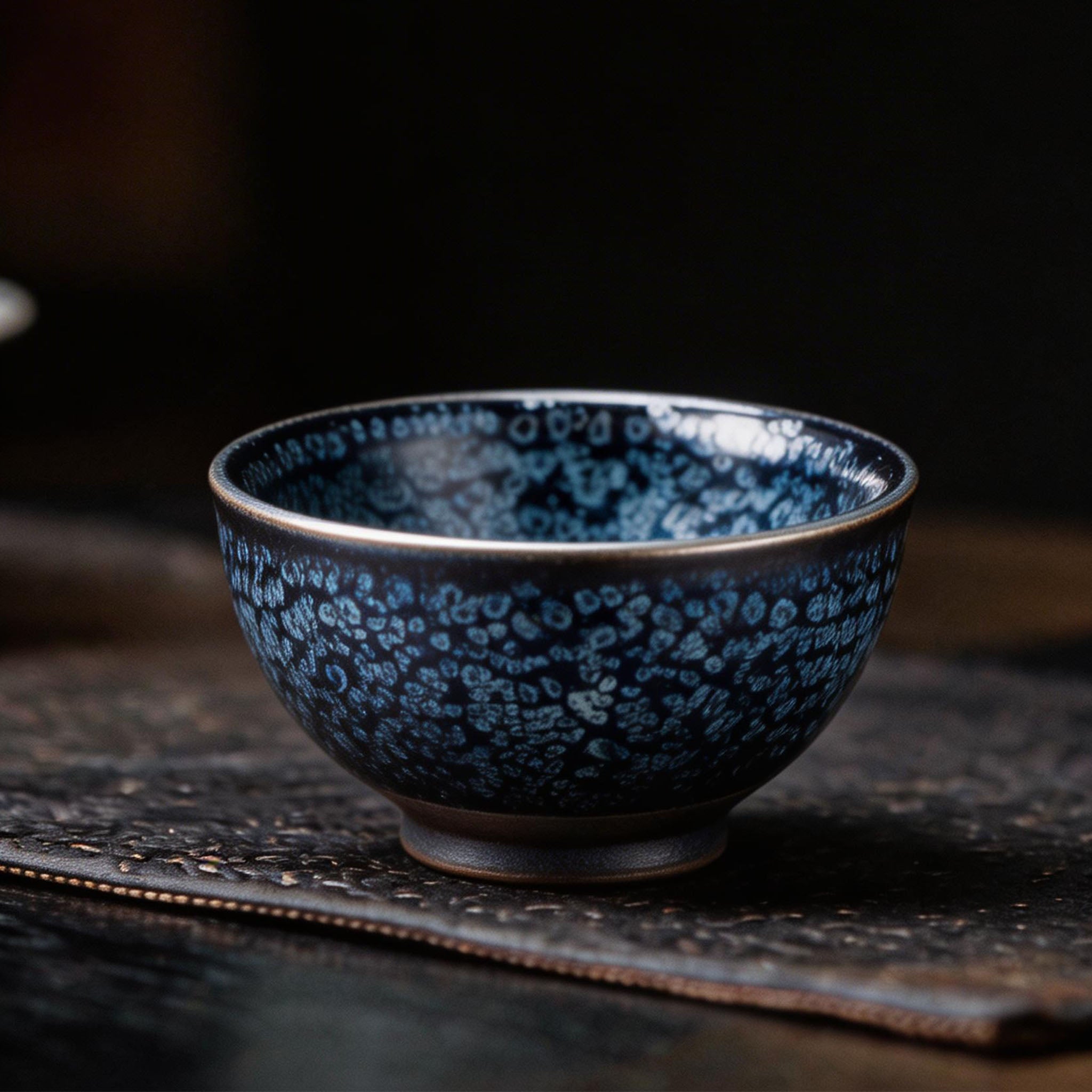 Chinese Shanhai Style Ceramic Tea Cup, Straight Body & Flared Rim Tasting Cup, Single Kung Fu Tea Ware
