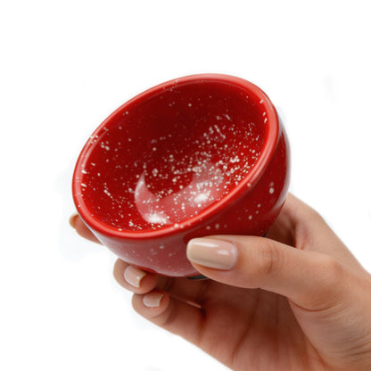 Chinese Shanhai Style Ceramic Tea Cup, Straight Body & Flared Rim Tasting Cup, Single Kung Fu Tea Ware