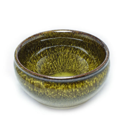 Chinese Shanhai Style Ceramic Tea Cup, Straight Body & Flared Rim Tasting Cup, Single Kung Fu Tea Ware